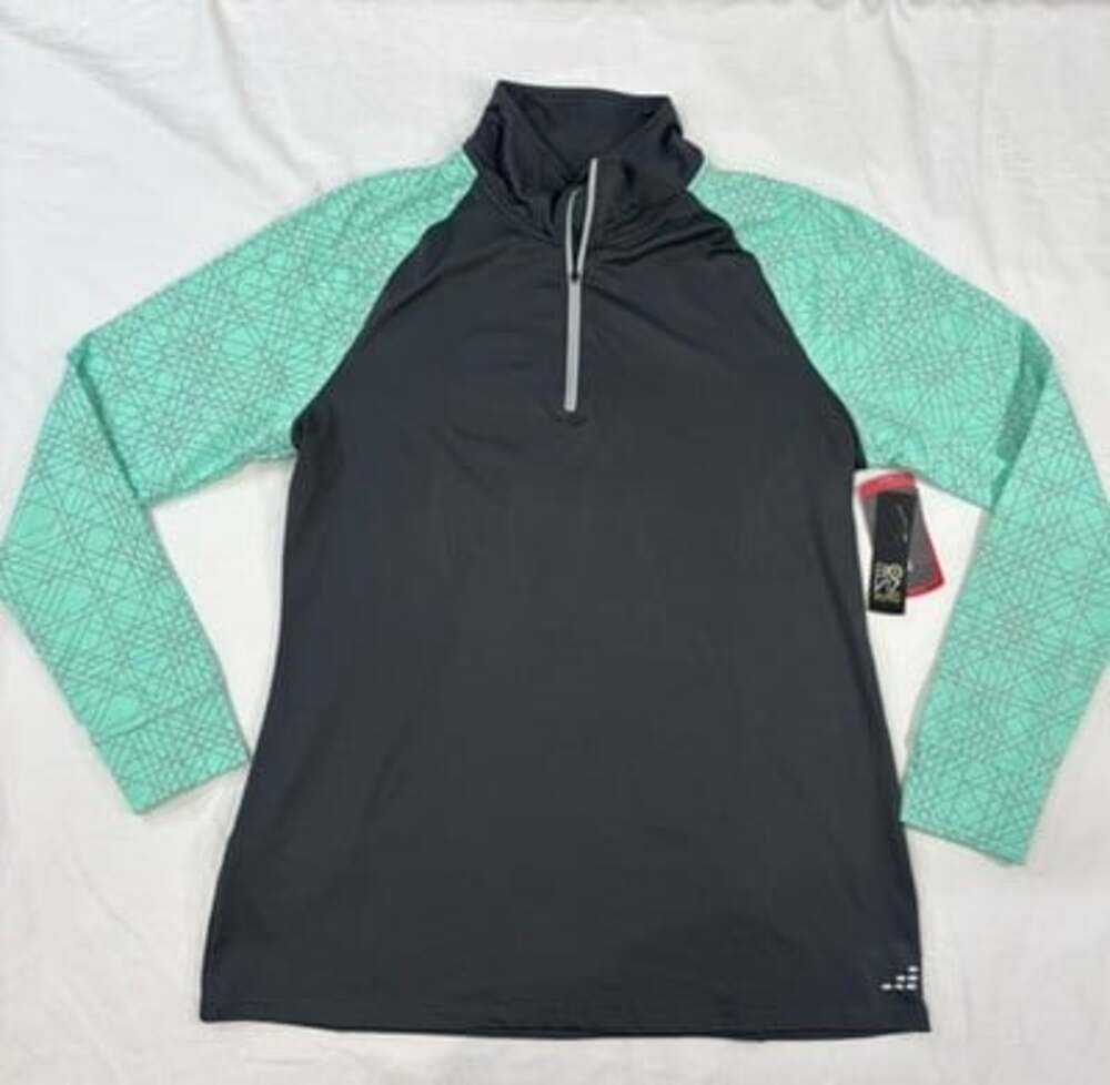 BCG BioViz reflective quarter-zip pullover Size XL